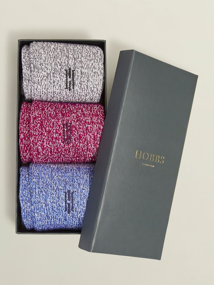 Hobbs Black Boot Winter Socks Set - Image 2 of 3