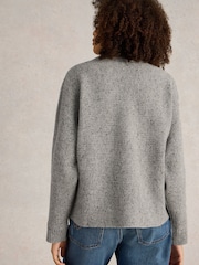 White Stuff Grey Carli Jumper - Image 2 of 6