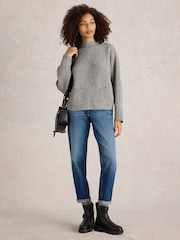 White Stuff Grey Carli Jumper - Image 4 of 6