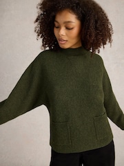 White Stuff Green Carli Jumper - Image 2 of 3