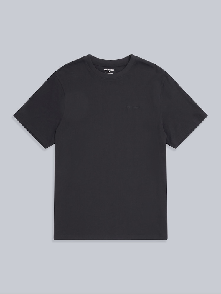 Animal Black Mens Icon Plain 100% Cotton T-Shirt - Image 1 of 5