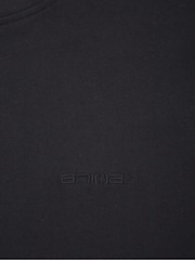 Animal Black Mens Icon Plain 100% Cotton T-Shirt - Image 4 of 5