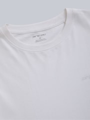 Animal White Mens Icon Plain 100% Cotton T-Shirt - Image 3 of 5