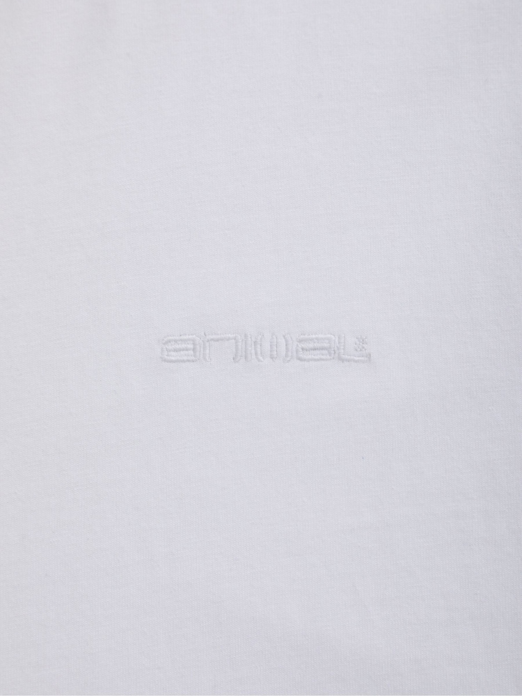 Animal White Mens Icon Plain 100% Cotton T-Shirt - Image 5 of 5