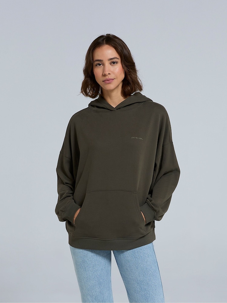 Animal Green Womens Idol Drop Shoulder Hoodie - Image 1 of 7