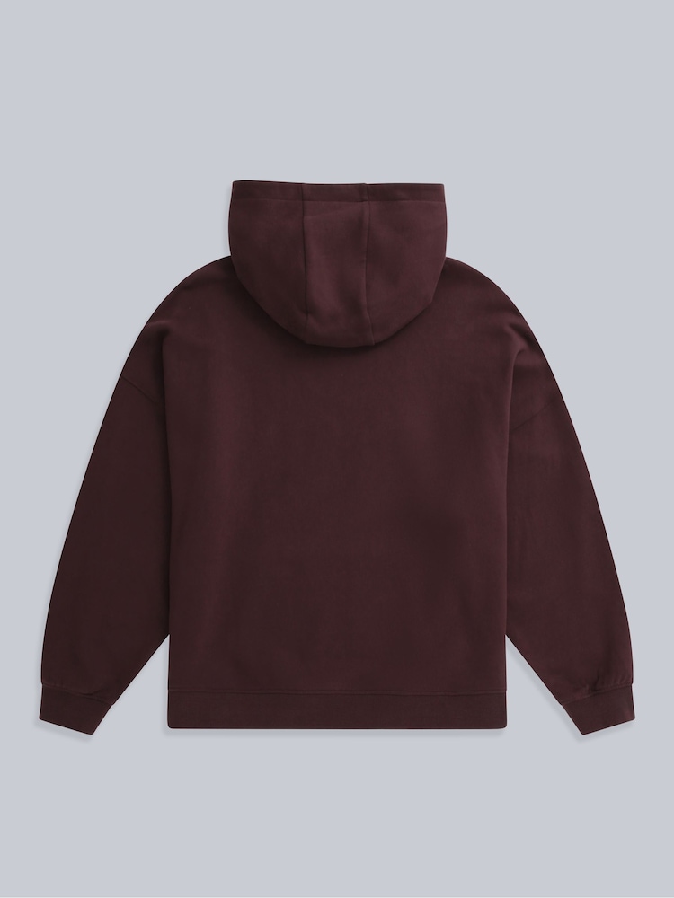 Animal Purple Womens Idol Drop Shoulder Hoodie - Image 2 of 5