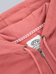 Animal Pink Womens Maya 100% Cotton Zip Hoodie - Image 9 of 9