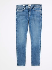 River Island Light Blue Skinny Fit Stretch Jeans - Image 5 of 6