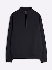 River Island Black Essential Funnel Hoddie - Image 4 of 5