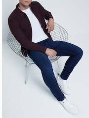 River Island Blue Skinny Fit Stretch Jeans - Image 3 of 6
