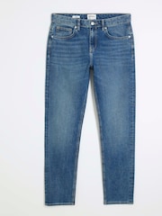 River Island Blue Slim Fit Stretch Jeans - Image 5 of 6