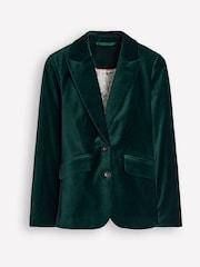 Boden Green Marylebone Velvet Blazer - Image 5 of 5