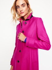 Boden Pink Durham Wool Blend Coat - Image 2 of 6