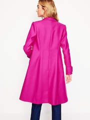 Boden Pink Durham Wool Blend Coat - Image 3 of 6