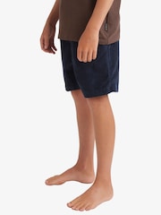 Quiksilver Blue Youth Taxer Corduroy 100% Cotton Shorts - Image 5 of 7