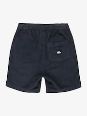 Quiksilver Blue Youth Taxer Corduroy 100% Cotton Shorts - Image 7 of 7