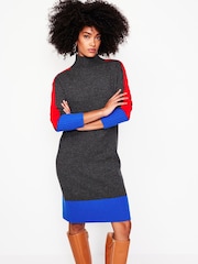 Boden Grey Jessica Merino Dress - Image 2 of 5