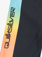 Quiksilver Black Youth Everday Holmes Graphic Logo Swim Shorts - Image 3 of 3