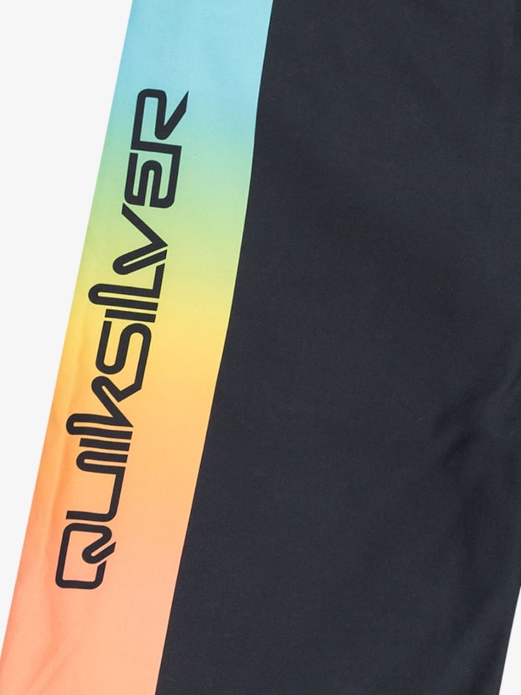 Quiksilver Black Youth Everday Holmes Graphic Logo Swim Shorts - Image 3 of 3