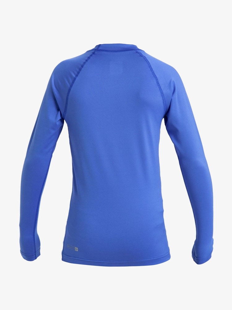 Quiksilver Blue Everyday UPF50 Long Sleeve Rash Vest - Image 2 of 2