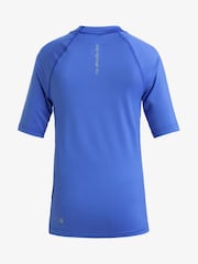 Quiksilver Blue Everyday UPF50 Short Sleeve Rash Vest - Image 2 of 2