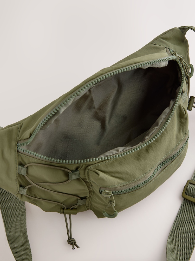 Green Crossbody Bum Bag - Image 6 of 6