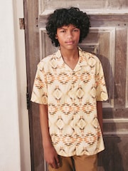 Neutral Short Sleeve Printed Shirt (3-16yrs) - Image 1 of 7