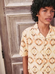 Neutral Short Sleeve Printed Shirt (3-16yrs) - Image 3 of 7
