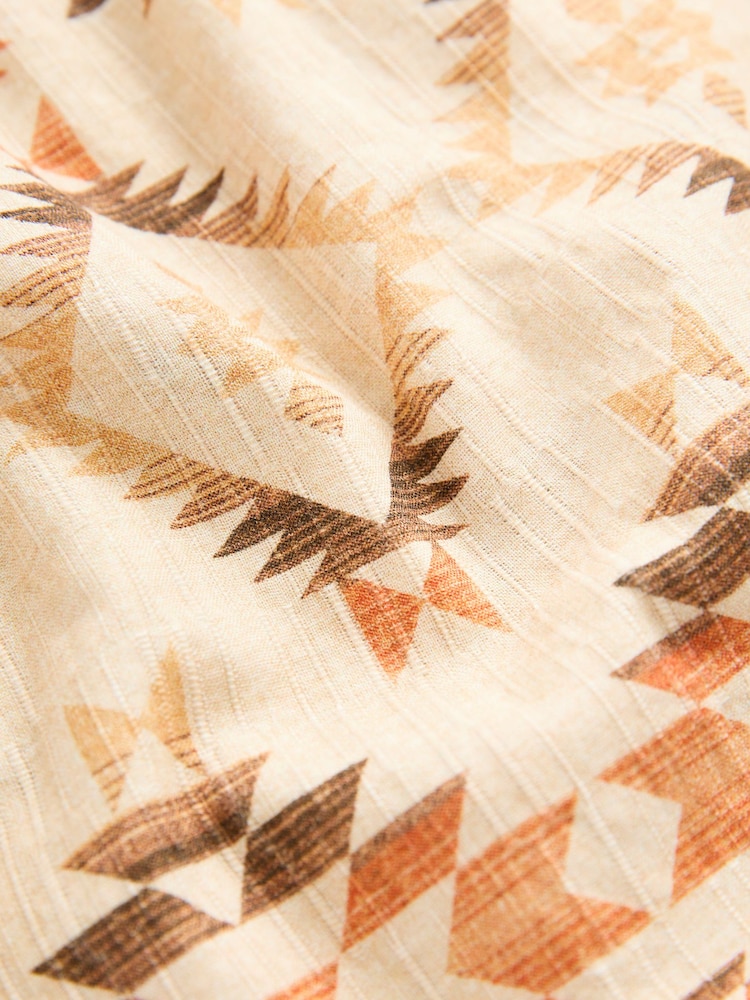 Neutral Short Sleeve Printed Shirt (3-16yrs) - Image 7 of 7
