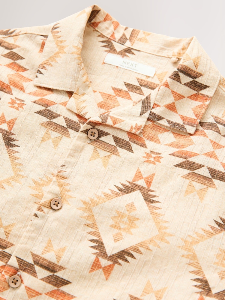 Neutral Short Sleeve Printed Shirt (3-16yrs) - Image 7 of 7 Neutral Short Sleeve Printed Shirt (3-16yrs) - Image 7 of 7