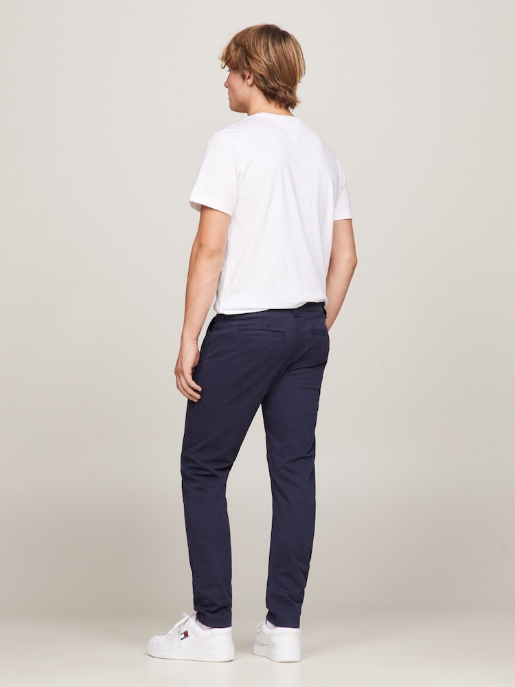 Tommy Jeans Blue Tjm Scanton Chino Trousers - Image 2 of 6