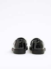 River Island Black Boys Patent Tassel Loafers - Image 3 of 5