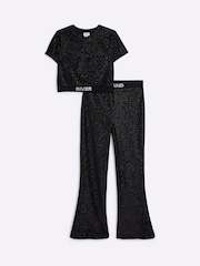 River Island Mädchen-Kickflare-Set aus 100 % Baumwolle - Bild 1 von 5