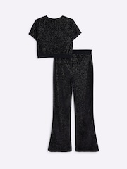 River Island Mädchen-Kickflare-Set aus 100 % Baumwolle - Bild 2 von 5
