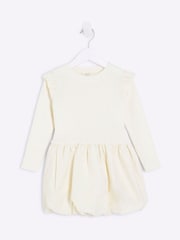 Cream - River Island Puffball-Kleid für Mädchen - Bild 1 von 4