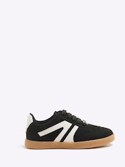 River Island Black Boys Panel Trainers - Image 1 of 5