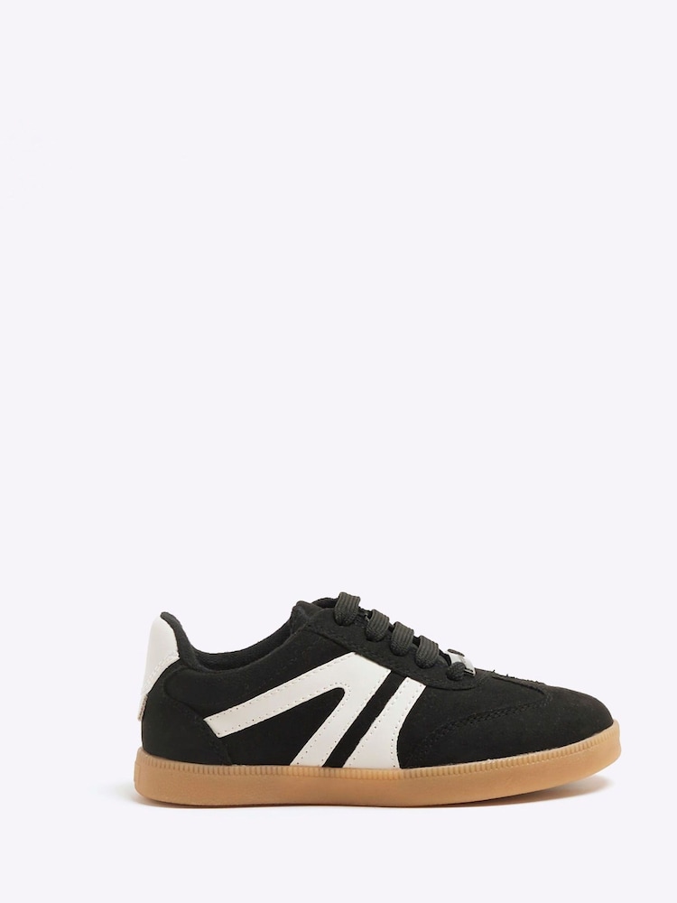 River Island Black Boys Panel Trainers - Image 1 of 5