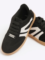 River Island Black Boys Panel Trainers - Image 4 of 5