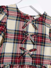 River Island Fete 100% Cotton Carouri Fundă Mânecă bufantă Rochie - Image 3 of 4