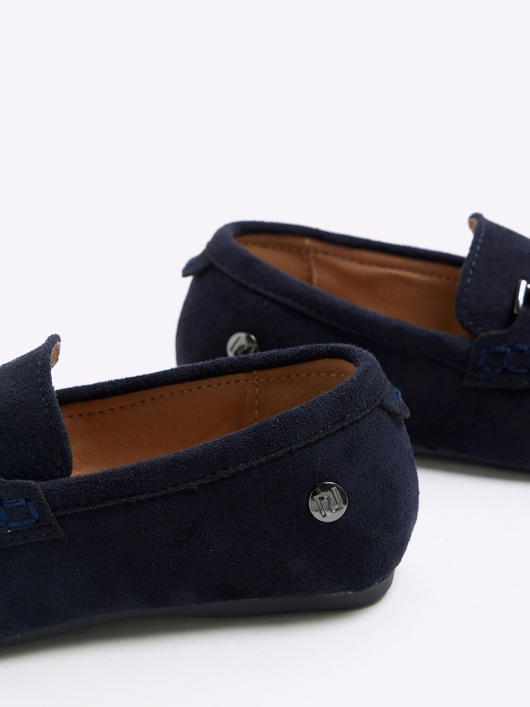 River Island Blue Boys Loafers - Image 4 of 4