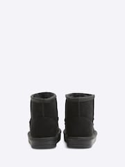 River Island Black Boys Faux Fur Lined Boots - Image 3 of 4