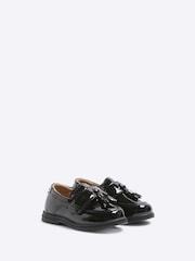 River Island Black Boys Patent Loafers - Image 2 of 4