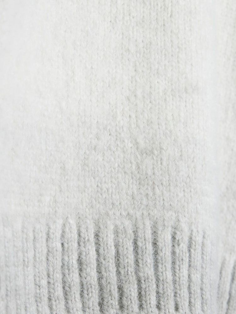 River Island Grey Boys Space Dye Jumper - Image 4 of 4 River Island Grey Boys Space Dye Jumper - Image 4 of 4