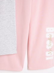 River Island dekleta 100% Cotton v širokem kroju; s širokimi hlačnicami lahke hlače za prosti čas 2 Pakiranje - Slika 4 iz 4