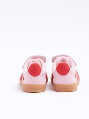 River Island Pink Girls Contrast Trainers - Image 2 of 4