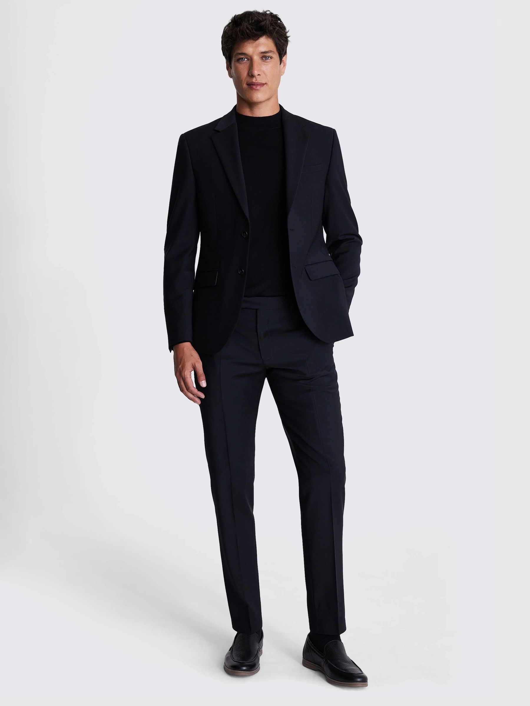 レディース DKNY SLIMパンツスーツ ブラック