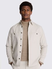 بيج - قميص من المولسكين والقطن 100% من MOSS - صورة 1 من 1