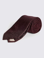 MOSS Red Wedding Paisley Tie - Image 1 of 3