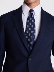 MOSS Blue Italian Slim Fit Jacket - Image 5 of 5