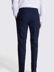 MOSS Blue Italian Slim Fit Trousers - Image 2 of 3